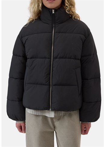 Closed, Cropped Puffer Jacket, Black